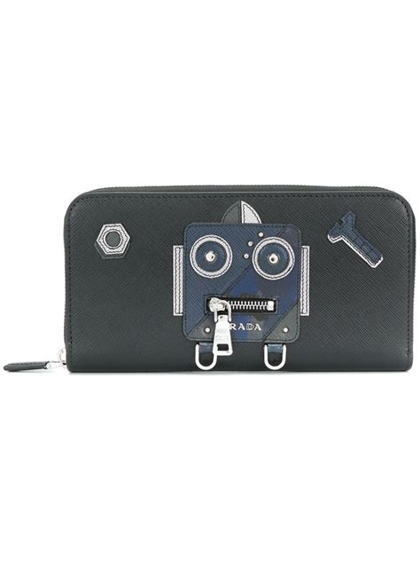 prada robot wallet|Prada wallet black woman.